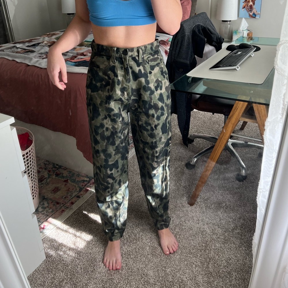 Green/Olive WeWoreWhat Jeans